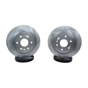 Chevrolet 1500 Trucks Brake Rotors (2) - Rear - Baer Brakes - Claw Performance, Slot/Zinc Only - `19-`25